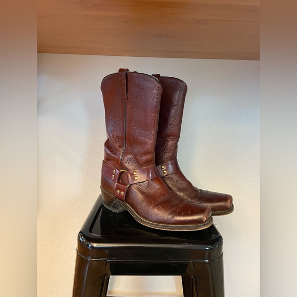 Dingo Leather Harness Boots - Picture 6 of 11